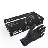 Sibel Black and Pro Reusable Gloves Black 20pcs (Sizes)