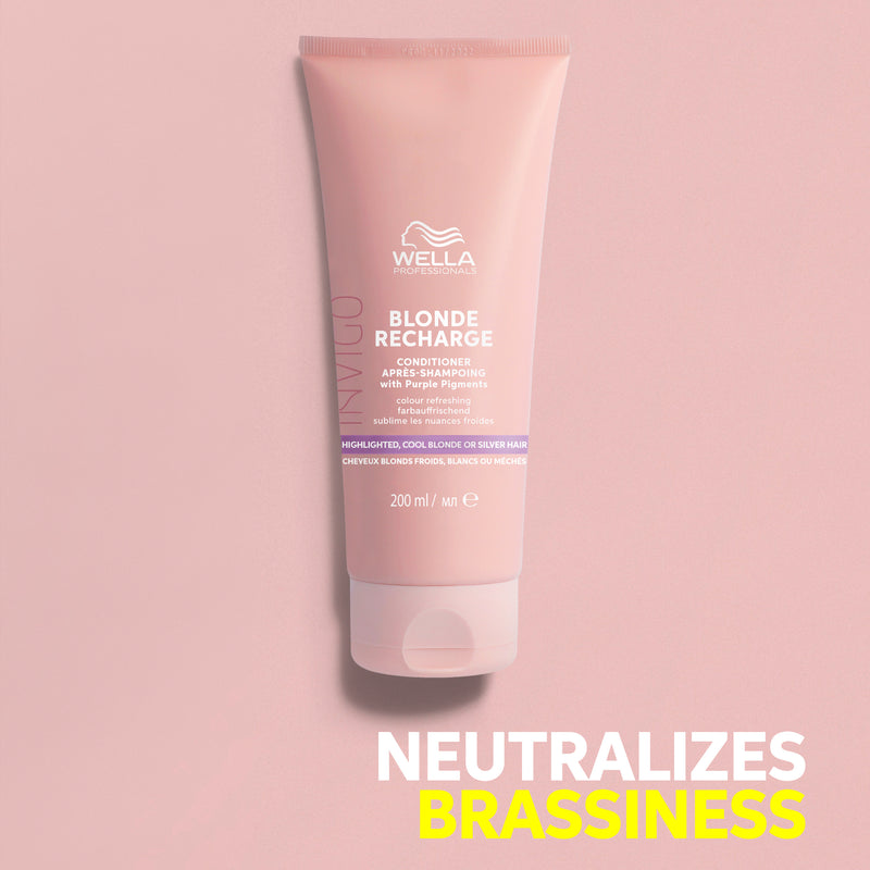 Invigo Blonde Recharge Color Refreshing Conditioner Cool Blonde