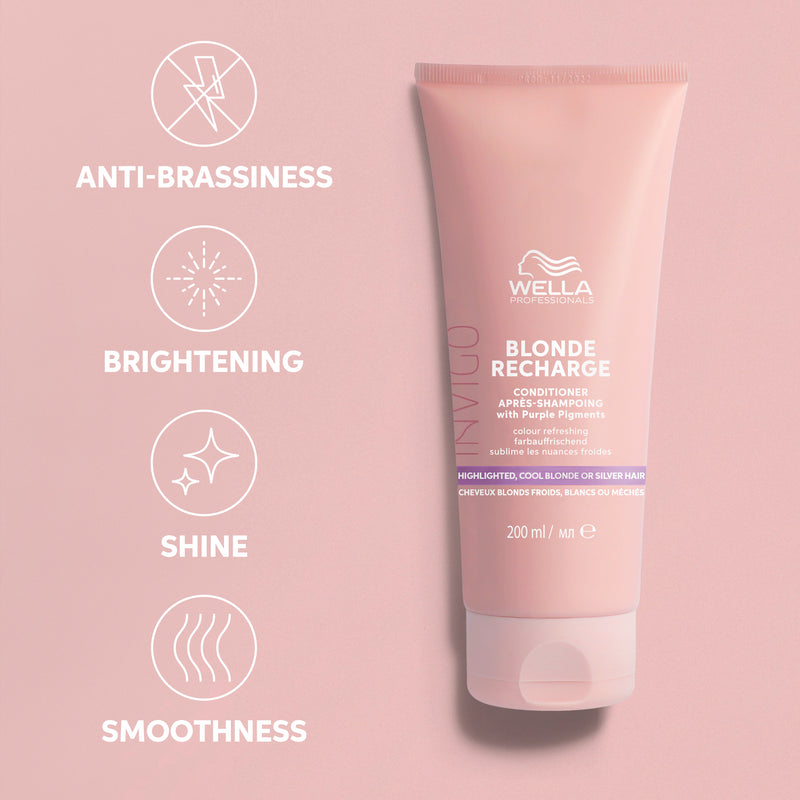 Invigo Blonde Recharge Color Refreshing Conditioner Cool Blonde