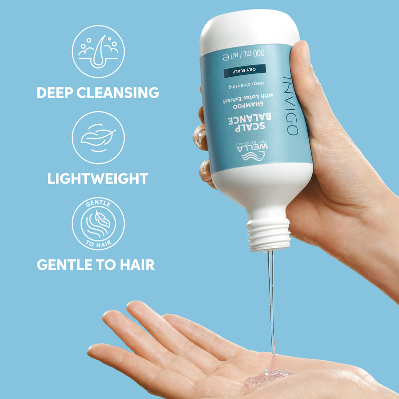 Wella Invigo Scalp Balance Cleansing Shampoo with Lotus Extract