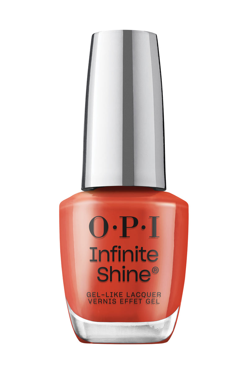OPI Infinite Shine Knock 'Em Red (ISL131)