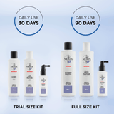 Nioxin System 5 Treatment - for bleached and chemically treated hair with light thinning